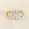 Bague 60.5 Art Déco - Bague vintage en or jaune 14K diamants 0,70 ct 58 Facettes 1815