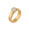 Bague 55 Solitär-Ring - Bague en or jaune 14K diamant 0,52 ct 58 Facettes HJ250199