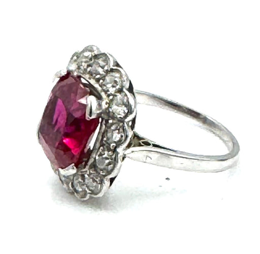 Bague Bague en or, rubis et diamants 1,12 ct 58 Facettes 240371