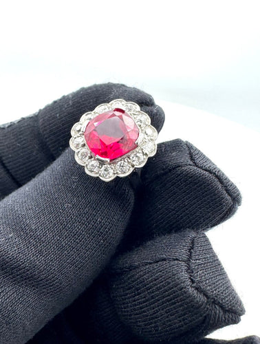 Bague Bague en or, rubis et diamants 1,12 ct 58 Facettes 240371