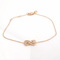 Bracelet Guérin - Bracelet en or rose 18 carats et diamants 58 Facettes Bracelet signé Guérin en or rose 18K et diamants