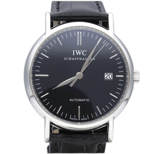 Montre IWC Portofino - Montre automatique en acier 58 Facettes MT45731