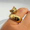 Bague 49 Cartier Panthère La Carda - Bague en or jaune, tsavorite et onyx 58 Facettes Panthere
