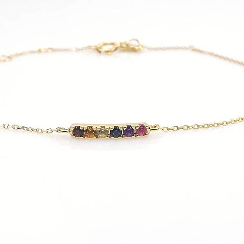 Bracelet Guérin - Bracelet en or jaune 18 carats et pierres précieuses 58 Facettes Bracelet Guérin en or et pierres précieuses