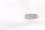 Bague 52 Mauboussin Le Premier Jour - Bague 3 anneaux perlés en or blanc et diamants 58 Facettes 250354