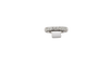 Bague 55 Bague demi-alliance en or blanc 750 sertie de diamants princesse 0,70 ct 58 Facettes 240269