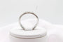 Bague 55 Bague demi-alliance en or blanc 750 sertie de diamants princesse 0,70 ct 58 Facettes 240269