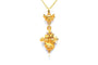 Pendentif Pendentif Napoléon III en or jaune 18 carats serti de perles 58 Facettes 23541