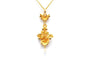 Pendentif Pendentif Napoléon III en or jaune 18 carats serti de perles 58 Facettes 23541