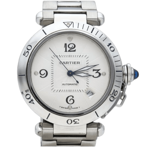 Montre Cartier Pasha - Montre en acier 58 Facettes MT45715