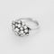 Bague 51 Élégante bague « gerbe » en or blanc et diamants 58 Facettes B260032