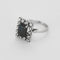 Bague 50.5 Bague vintage en or blanc, saphir et diamants 58 Facettes B260062