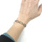Bracelet Bracelet en or jaune, platine, émail bleu et diamants 58 Facettes Z1351498