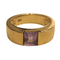 Bague 54 Bague en or 18k et améthyste 58 Facettes S124