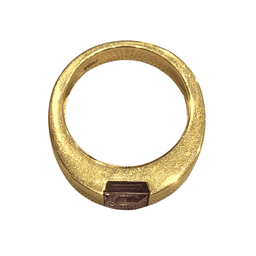 Bague 54 Bague en or 18k et améthyste 58 Facettes S124