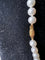 Collier Collier choker en or jaune 18k et perles de culture blanches 42 cm 58 Facettes 933