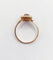 Bague 50 Bague marguerite ancienne en or rose 18k, pierre violette et perles 58 Facettes A06752