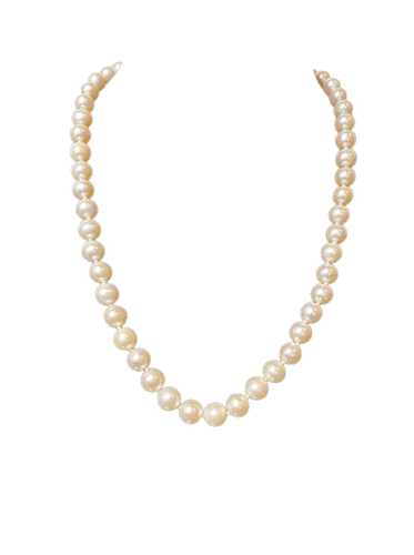 Collier Collier choker 52 perles de culture Akoya en or 18K 46 cm 58 Facettes 933