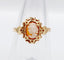 Bague 55.5 Bague vintage en or rose 18k avec camée coquille 58 Facettes A06766