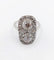 Bague 54 Bague marquise Art déco en platine et diamants (1,90 ct) 58 Facettes A06767