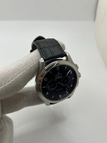 Montre Zenith El Primero - Montre chronographe automatique acier 58 Facettes 1605