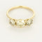 Bague 50.5 Bague jarretière en or jaune et diamants 58 Facettes EDSR-5