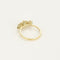 Bague 50.5 Bague jarretière en or jaune et diamants 58 Facettes EDSR-5