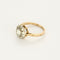 Bague 55 Ravissante bague marguerite en or deux tons 58 Facettes B260113