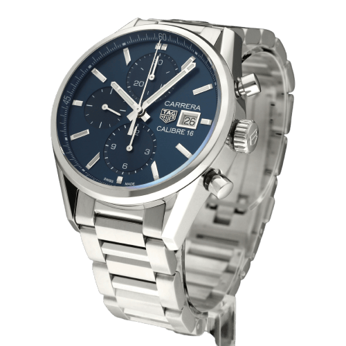 Montre TAG Heuer Carrera - Montre automatique acier 41 mm 58 Facettes TAG/CAR/009