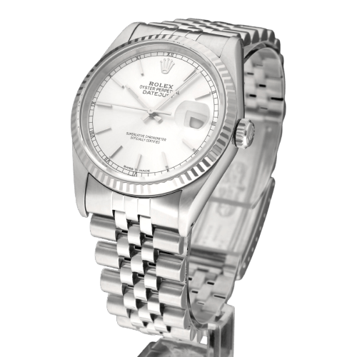 Montre Rolex Datejust - Montre automatique en acier, 36 mm 58 Facettes ROL/DJ1/1334
