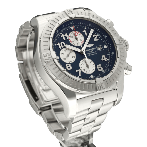 Montre Breitling Super Avenger - Montre automatique en acier, 2006 58 Facettes BTL/AVG/066