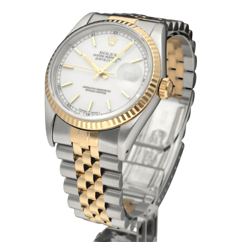 Montre Rolex Datejust - Montre automatique 16233 en or et acier 58 Facettes ROL/DJ1/1356