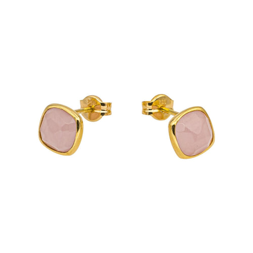 Boucles d'oreilles Boucles d'oreilles Or Quartz rose 58 Facettes 5276272RV