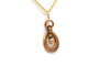 Pendentif Pendentif Napoléon III en or jaune 18 carats serti de perles 58 Facettes B821
