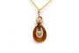 Pendentif Pendentif Napoléon III en or jaune 18 carats serti de perles 58 Facettes B821
