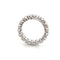 Bague 54 Bague alliance tour complet en or blanc 18 ct et diamants 58 Facettes 145/F