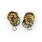 Boucles d'oreilles Boucles d'oreilles coquillage en or jaune et or blanc 750 58 Facettes 149066042