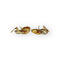 Boucles d'oreilles Boucles d'oreilles coquillage en or jaune et or blanc 750 58 Facettes 149066042