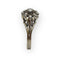Bague 50 Bague marguerite en or blanc 750 sertie de diamants 58 Facettes 149067271