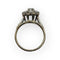 Bague 50 Bague marguerite en or blanc 750 sertie de diamants 58 Facettes 149067271