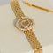 Montre Chopard Happy Diamonds - Montre dame en or jaune et diamants 58 Facettes 3292