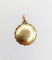 Pendentif Augis - Pendentif Médaille d'amour 22 mm en or rose 18k rubis 58 Facettes A06804