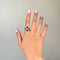 Bague 58 Bague Art nouveau en or rose et argent avec diamants et saphirs 58 Facettes 260076R