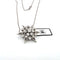 Collier Pendentif et collier en or blanc 18 ct avec diamants 58 Facettes 187/A