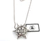 Collier Pendentif et collier en or blanc 18 ct avec diamants 58 Facettes 187/A