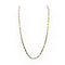 Collier Chaîne maille forçat large en or jaune 585, 60 cm 58 Facettes 149067569