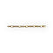 Collier Chaîne maille forçat large en or jaune 585, 60 cm 58 Facettes 149067569
