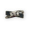 Bague 52 Bague en or blanc 750 - Diamants blancs et noirs 58 Facettes 149067563