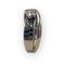 Bague 52 Bague en or blanc 750 - Diamants blancs et noirs 58 Facettes 149067563