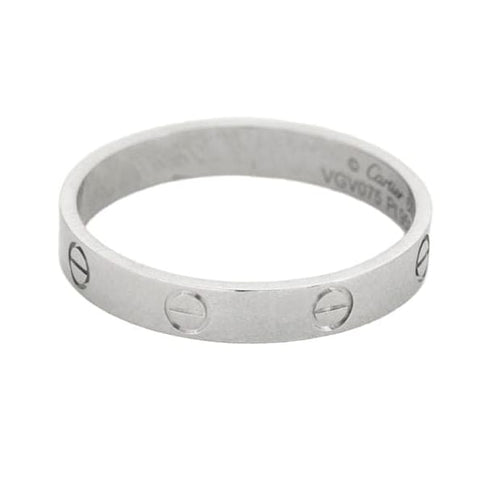 Bague 64 CARTIER - Love - Bague / Alliance en platine 58 Facettes 58FC6-1